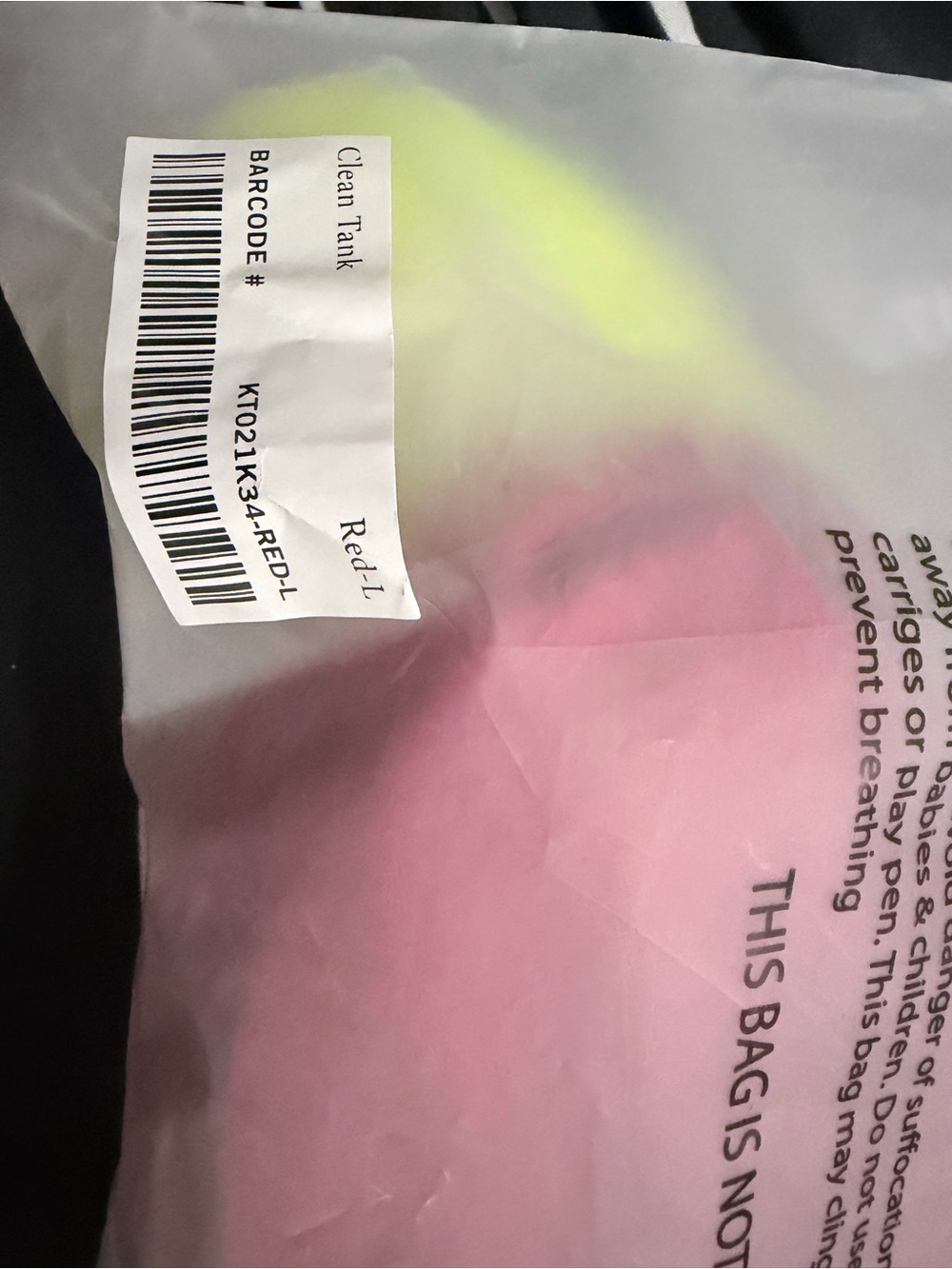 NWT DAIRY BOY SPORT RED TANK LARGE - Picture 4 of 5